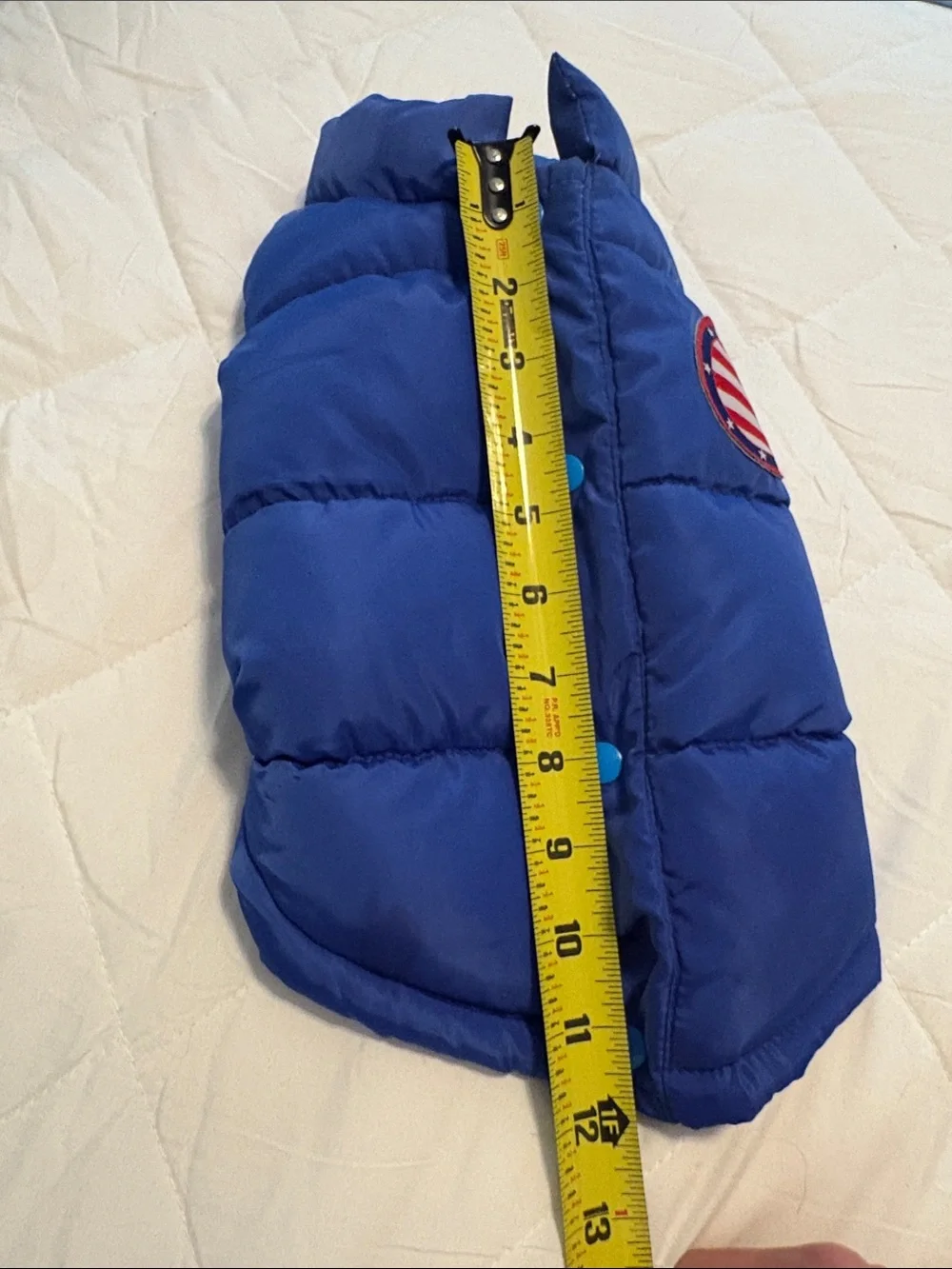Dog small Blue Puffer jacket